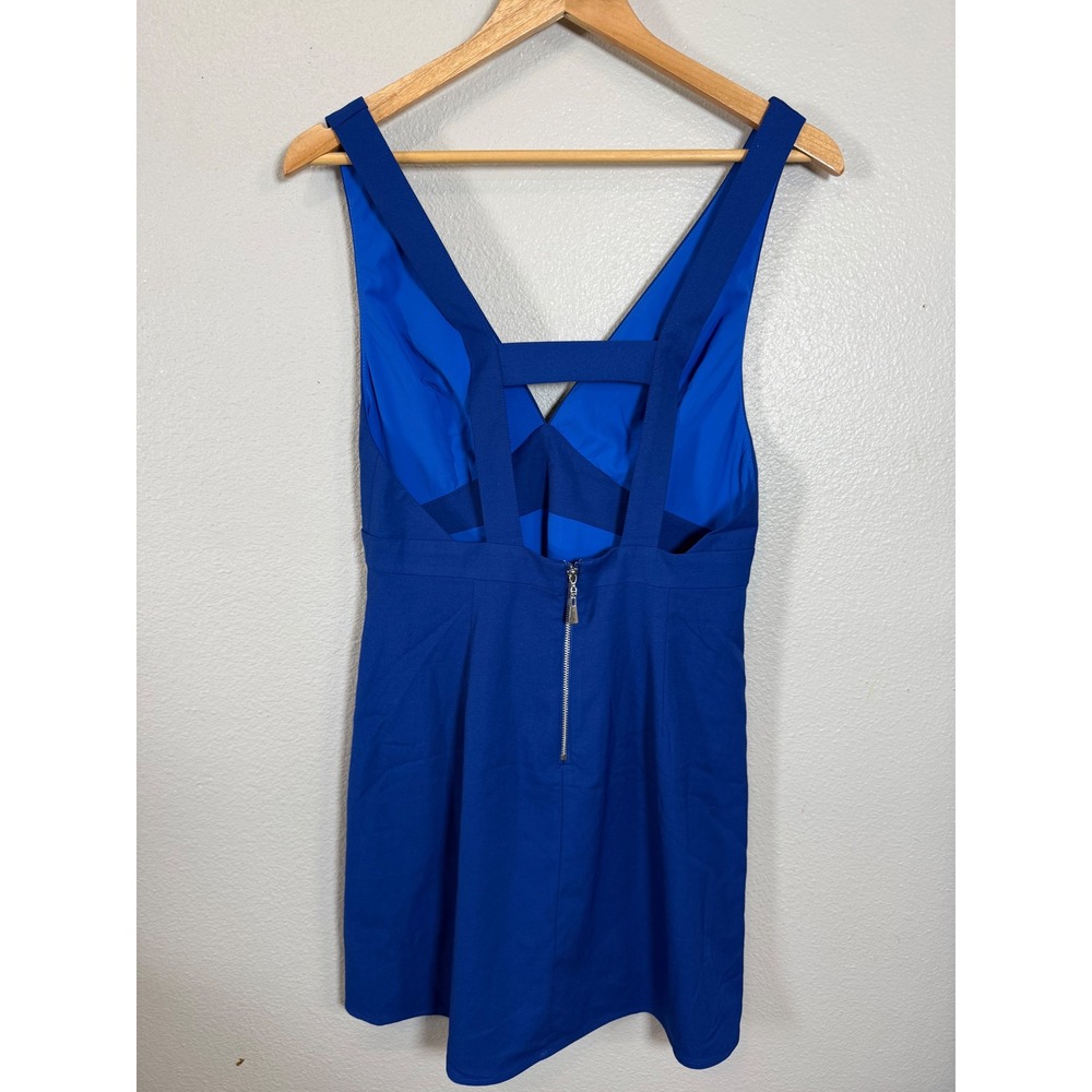 Revolve NBD x Naven Mila Mini Dress Royal Blue Size Medium - Picture 7 of 9